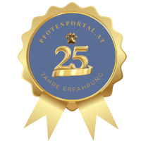 Qualitätssiegel Pfotenportal für über 25 Jahre Hundeerfahrung